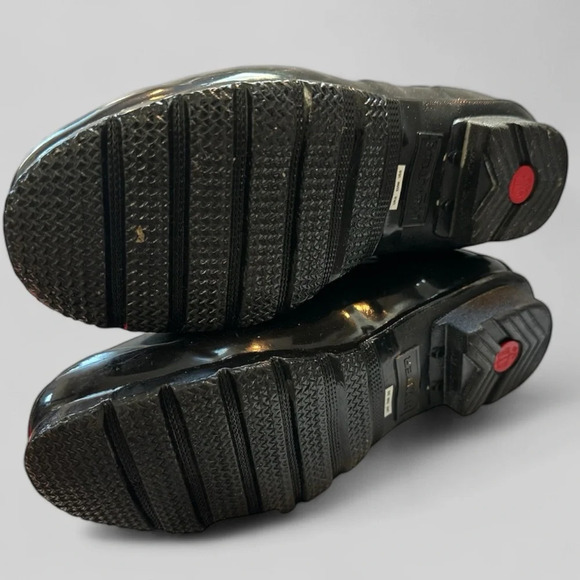 Hunter Original Tall Black Gloss Boots Women’s 8 - Picture 7 of 9